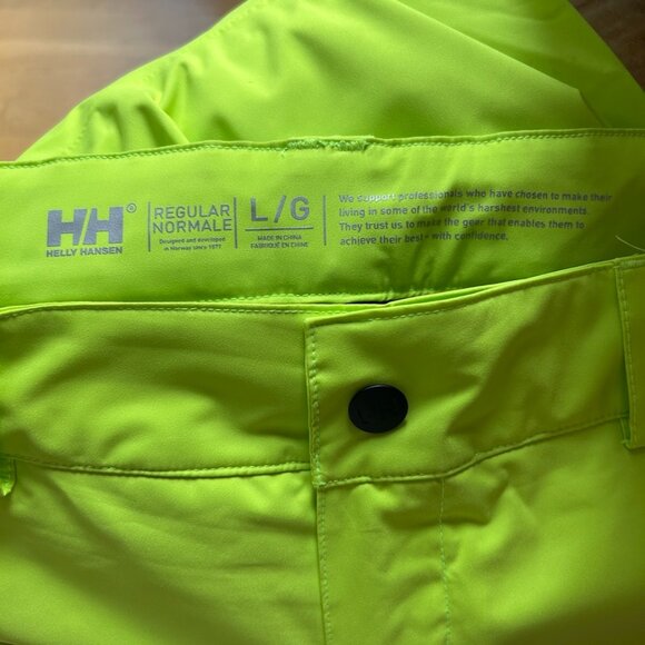 HELLY HANSEN Legendary Insulated Waterproof Ski Snowboard Snow Pant Sz Large - Picture 6 of 8